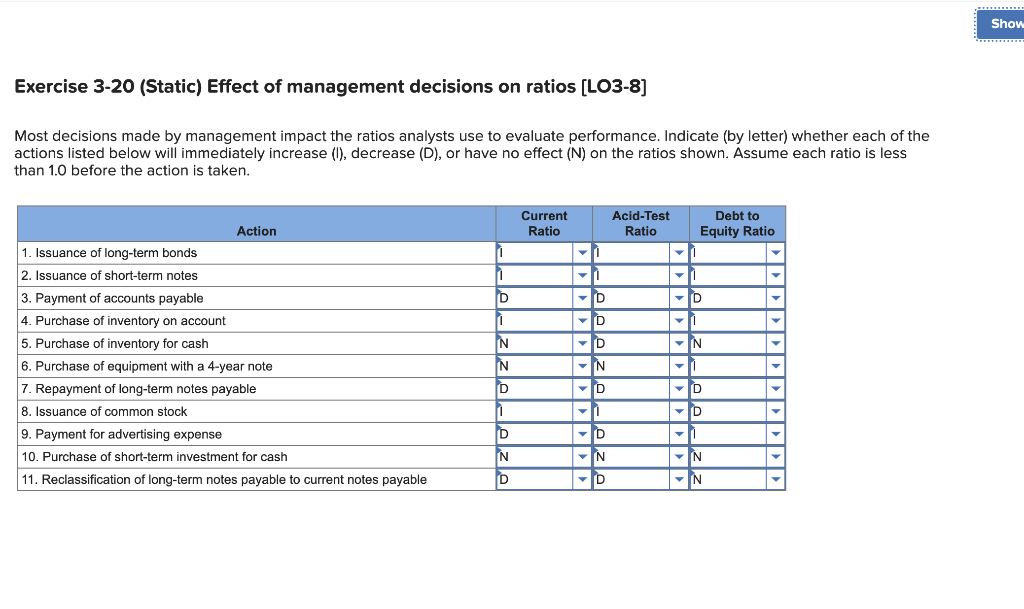 Solved Can someone please explain the increase, decrease, or | Chegg.com