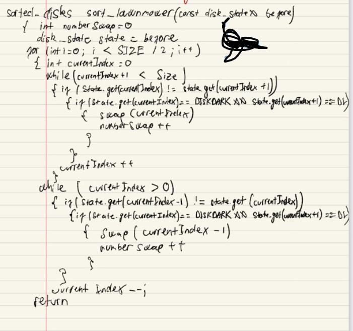 idted- distes sort_lawnmower (canst disk_statex | Chegg.com