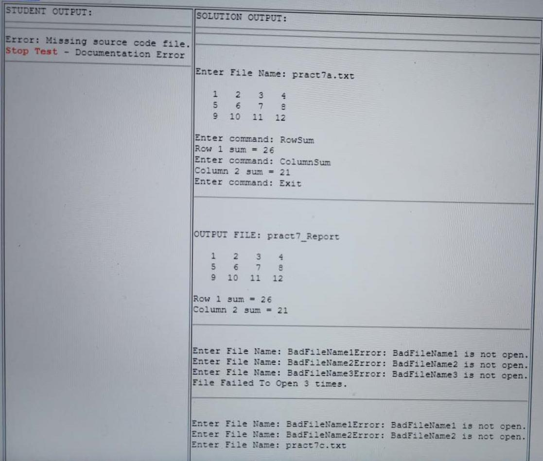 Solved Your program should: 1. Ask the user for the name of | Chegg.com