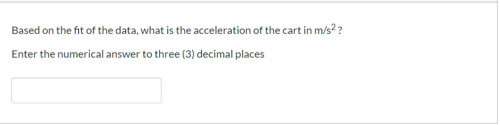 Solved Use the data below to create a position vs time | Chegg.com