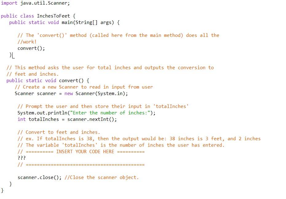 Solved This is java. Please follow the started code. | Chegg.com