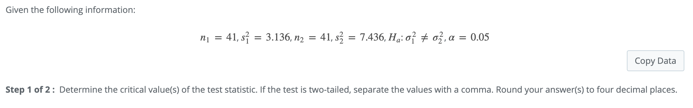 a. state a conclusion about the null hypothesis. (reject