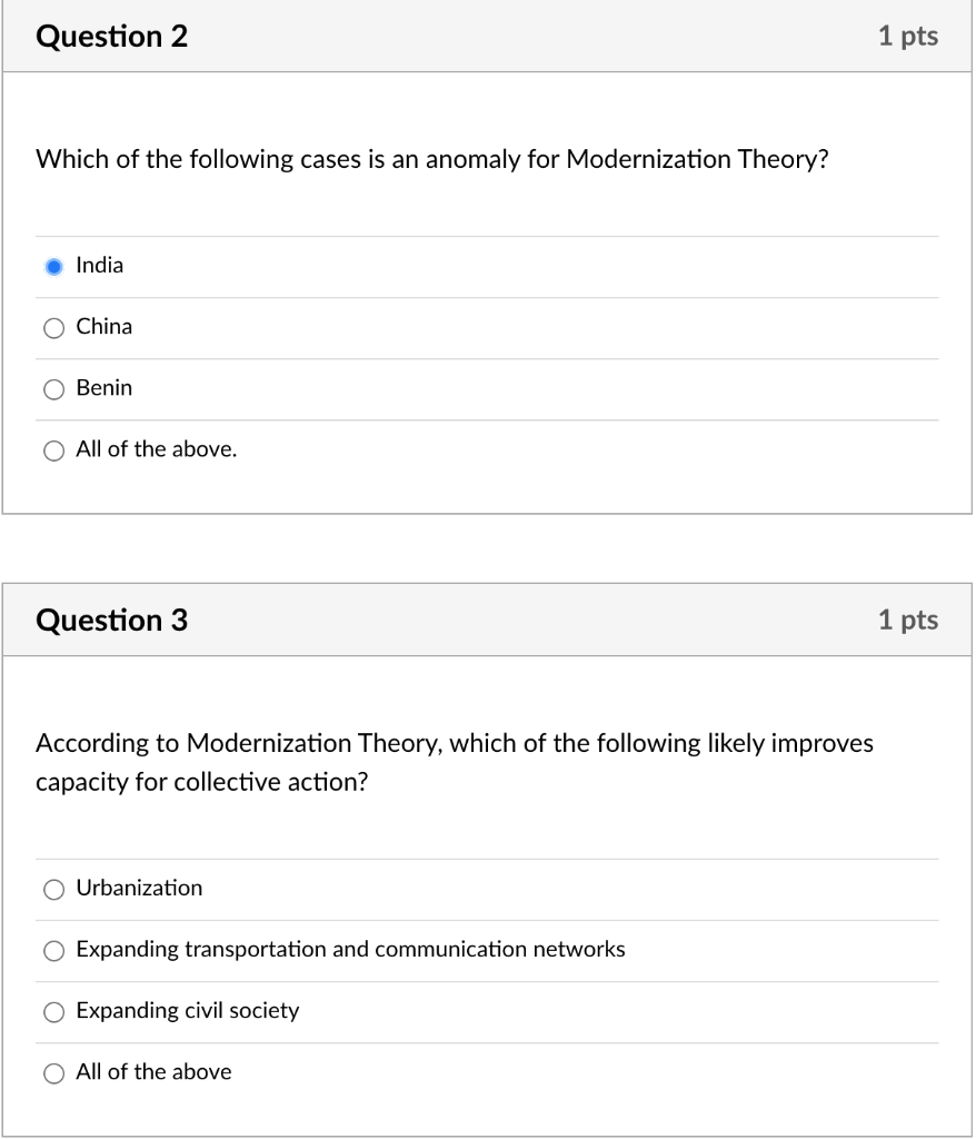 Solved Question 2 1 pts Which of the following cases is an | Chegg.com