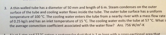 Solved A thin-walled tube has a diameter of 50 mm and length | Chegg.com