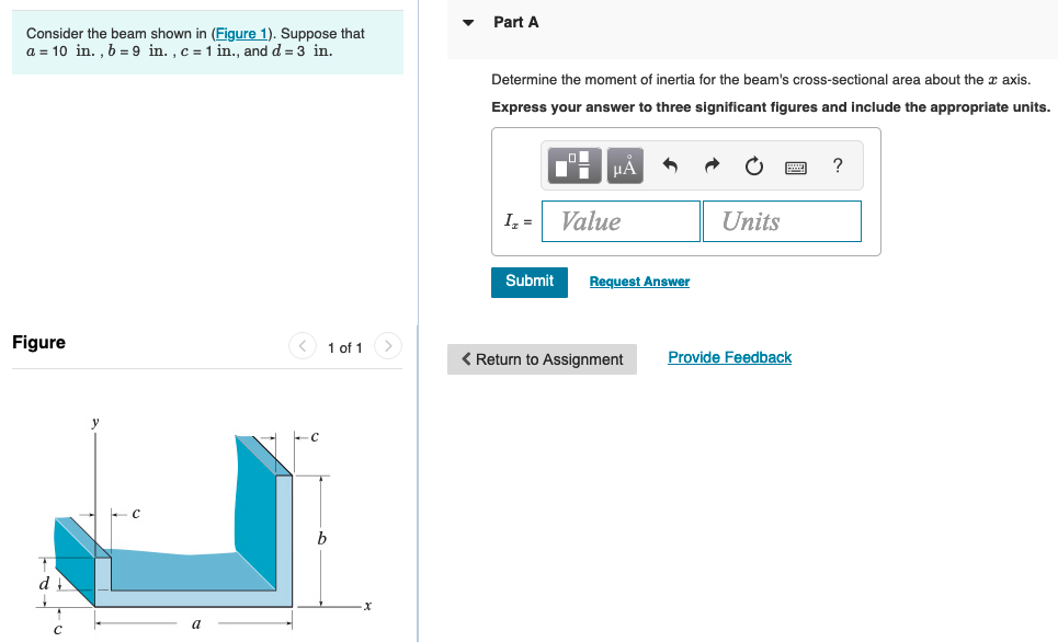 Solved Consider The Beam Shown In (Figure 1). Suppose That A | Chegg.com