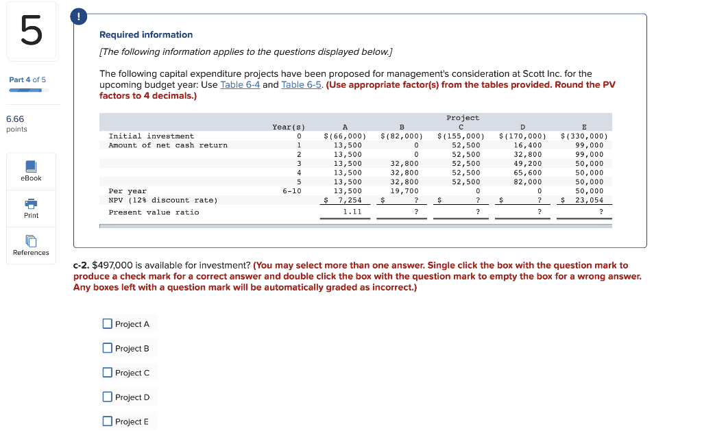 Solved Check my work Required information [The following | Chegg.com