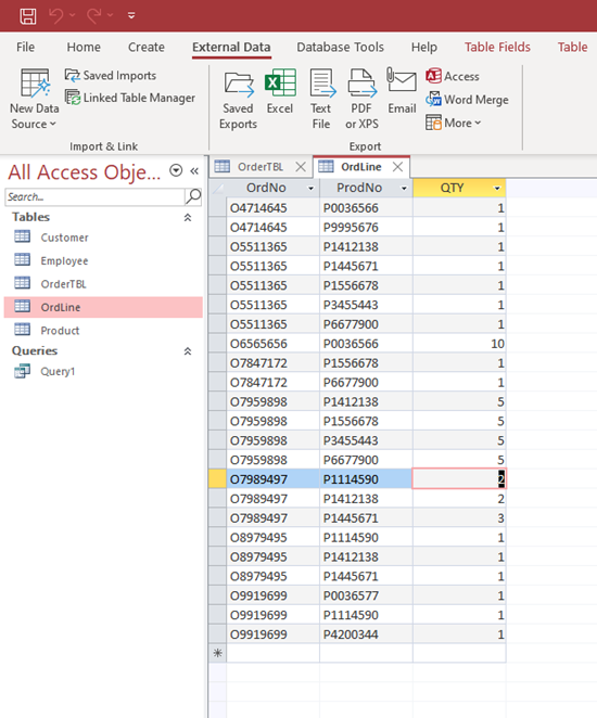 Solved Complete The Following Tasks In Mirosoft Access Using | Chegg.com