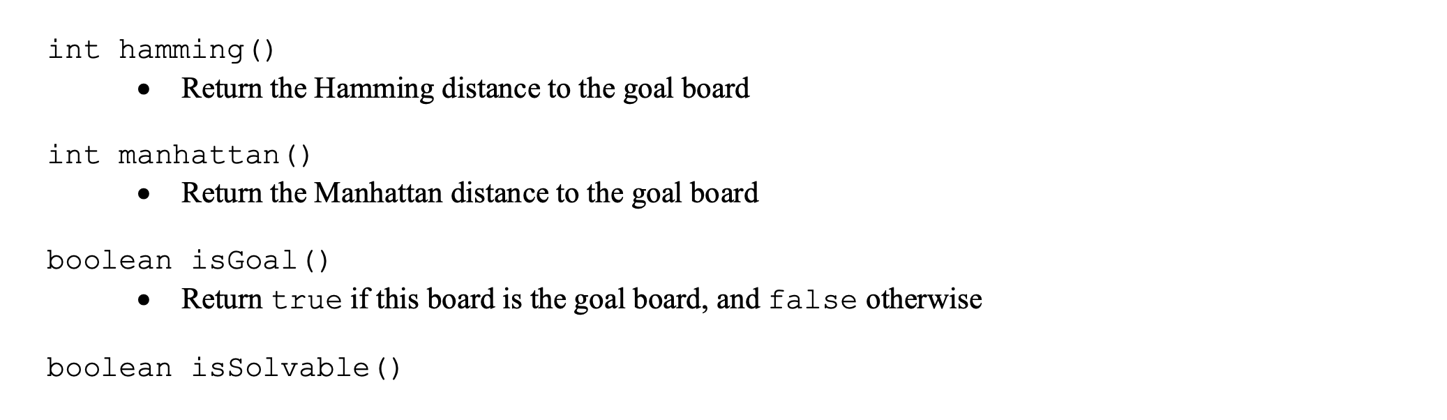 The Problem. Write a program to solve the 8-puzzle | Chegg.com