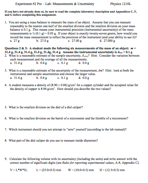 Sample Lab Report Physics The Document Template