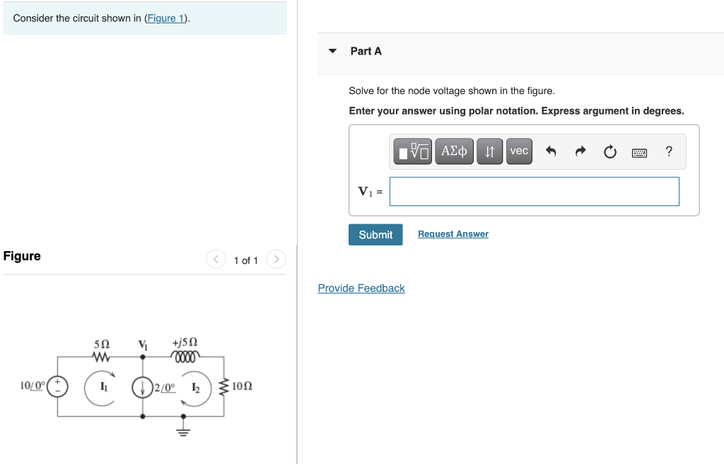 Solved Consider The Circuit Shown In (Figure 1). Part A | Chegg.com