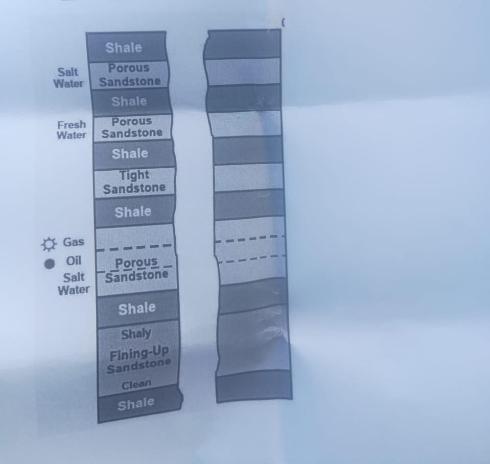 Solved Plot Rt ( True resistivity) and Rxo ( Flushed zone