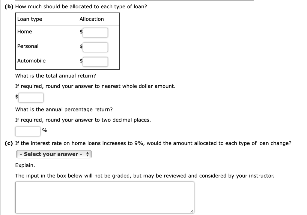 Solved Adirondack Savings Bank (ASB) has 1 million in new