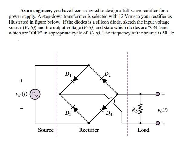 Solved As an engineer, you have been assigned to design a | Chegg.com