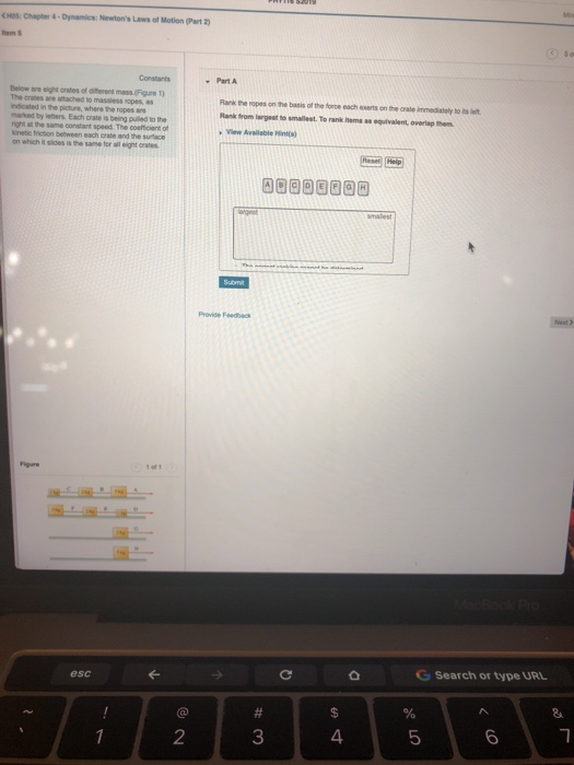 Solved PHY116 $2019 HOS: Chapter 4-Dynamics: Newton's Laws | Chegg.com