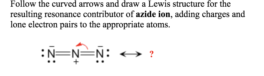 Solved Draw the contributing structure that results from | Chegg.com