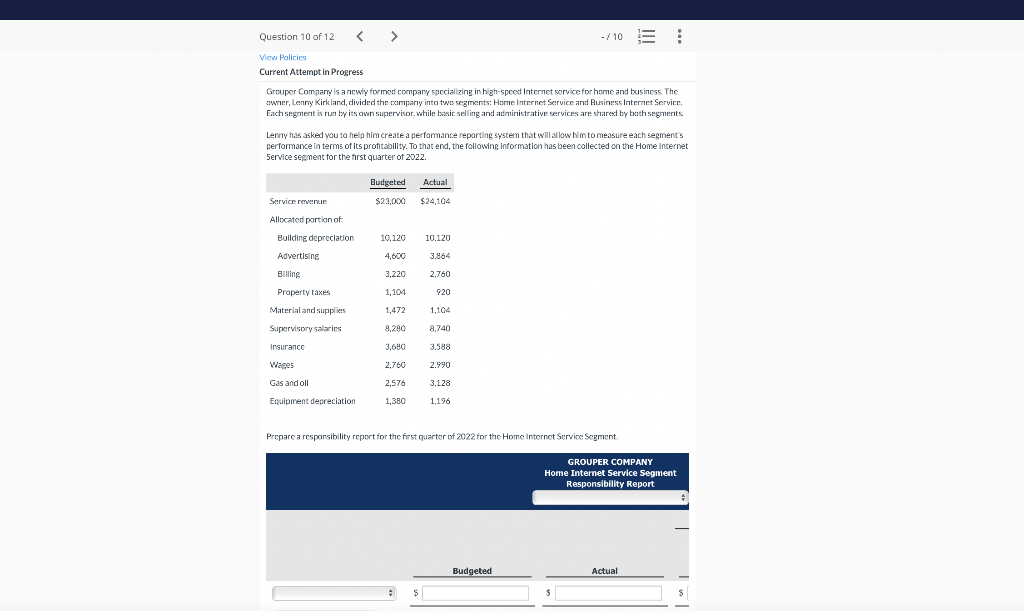 Grouper Company is a newly formed company