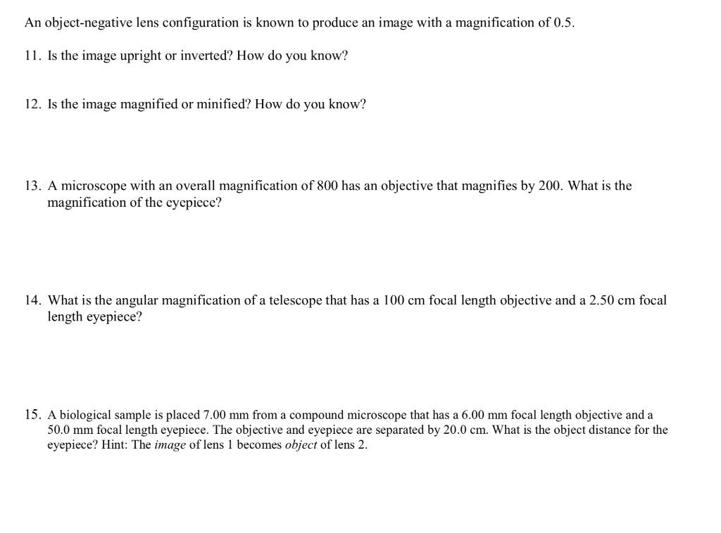 solved-an-object-negative-lens-configuration-is-known-to-chegg