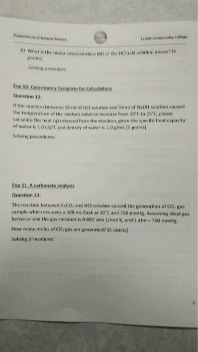 Solved Hello, can someone please help me with this chemistry | Chegg.com