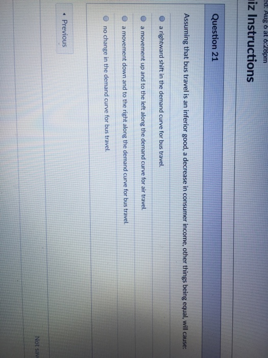 Solved ed: Aug 6 at 6:28pm iz Instructions Question 21 | Chegg.com