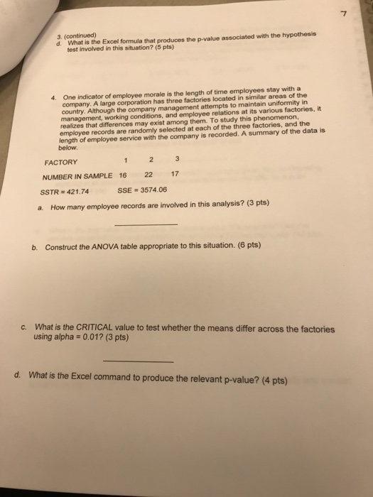 Solved PART THREE: PROBLEMS. Please answer all parts of all | Chegg.com