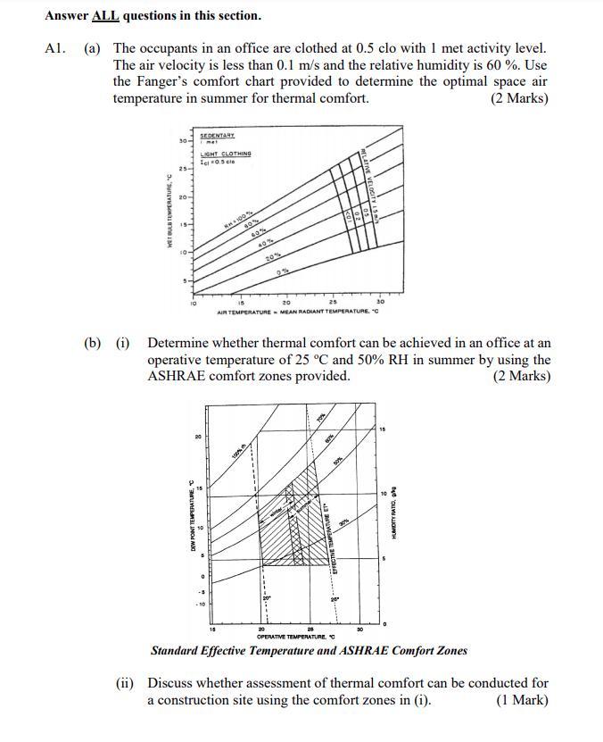 Solved Answer All Questions In This Section Al A The Chegg Com