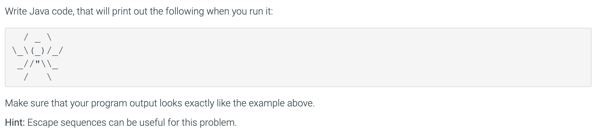 Solved Write a JAVA code that will print a spider. Use | Chegg.com