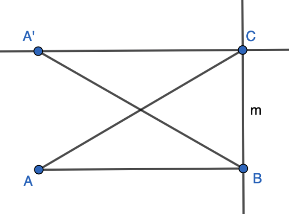 Solved 1.) Prove That AC Must Be Congruent To A'B Using The | Chegg.com