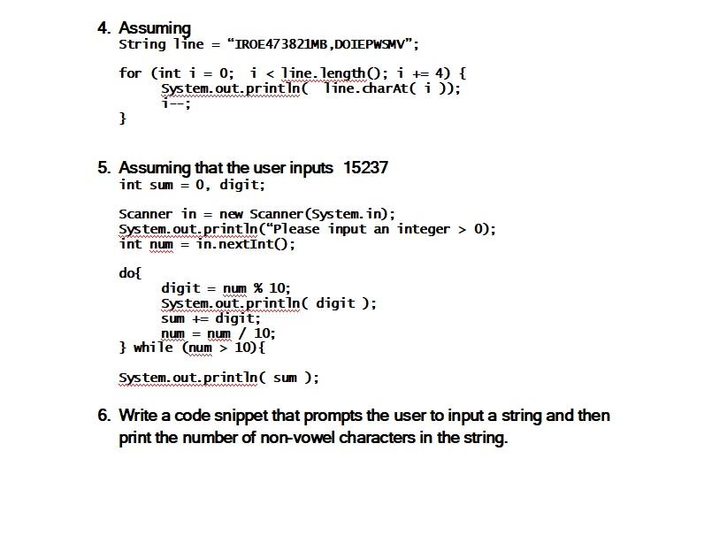 Solved: Output Following Problems Use Trace Table Show Exe