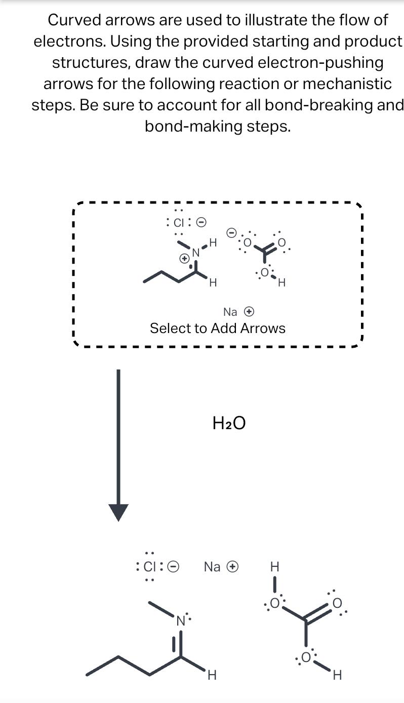 Solved Curved arrows are used to illustrate the flow of | Chegg.com
