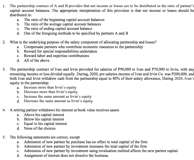 solved-2-1-the-partnership-contract-of-a-and-b-provides-chegg