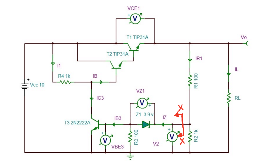 Solved Design a current amplifier using BJT transistors and