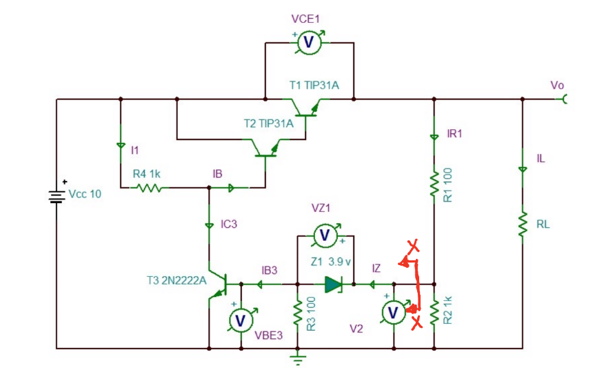 Solved Design a current amplifier using BJT transistors and | Chegg.com