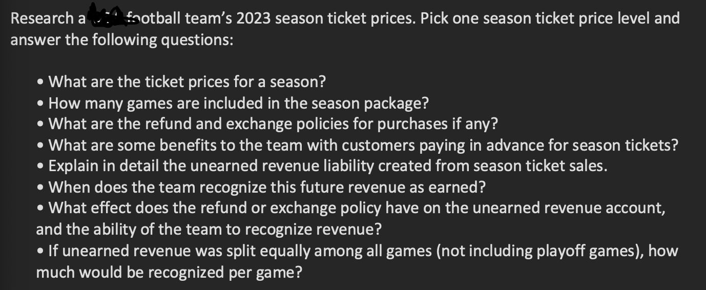 2023 Season Ticket Pricing (not sure if this has been posted yet