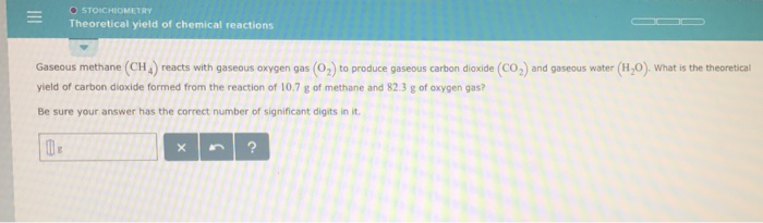 solved-gaseous-methane-ch-4-reacts-with-gaseous-oxygen-gas-chegg