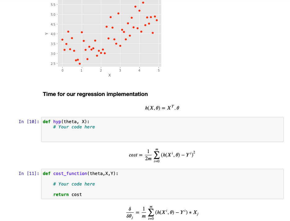 WRITE THE CODE IN PYTHON 3 BASED ON LINEAR | Chegg.com