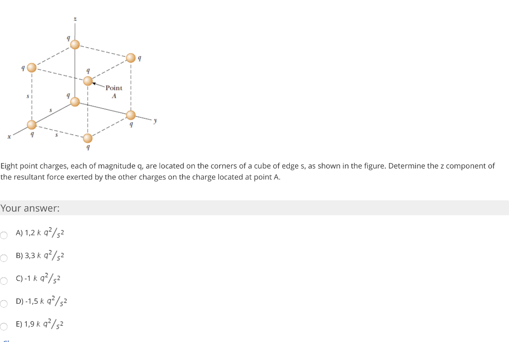 solved-point-eight-point-charges-each-of-magnitude-q-are-chegg