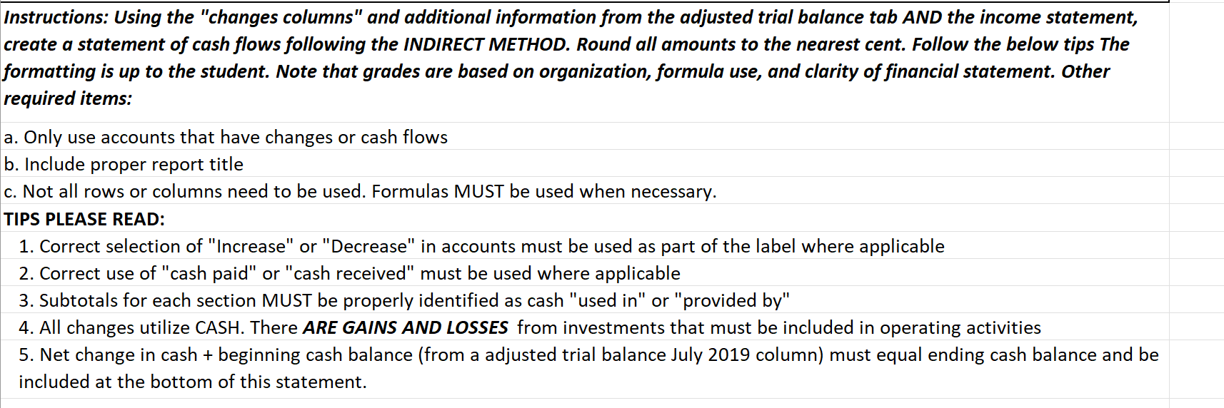 Solved Part II Financial Statements a. Davenport Docking | Chegg.com