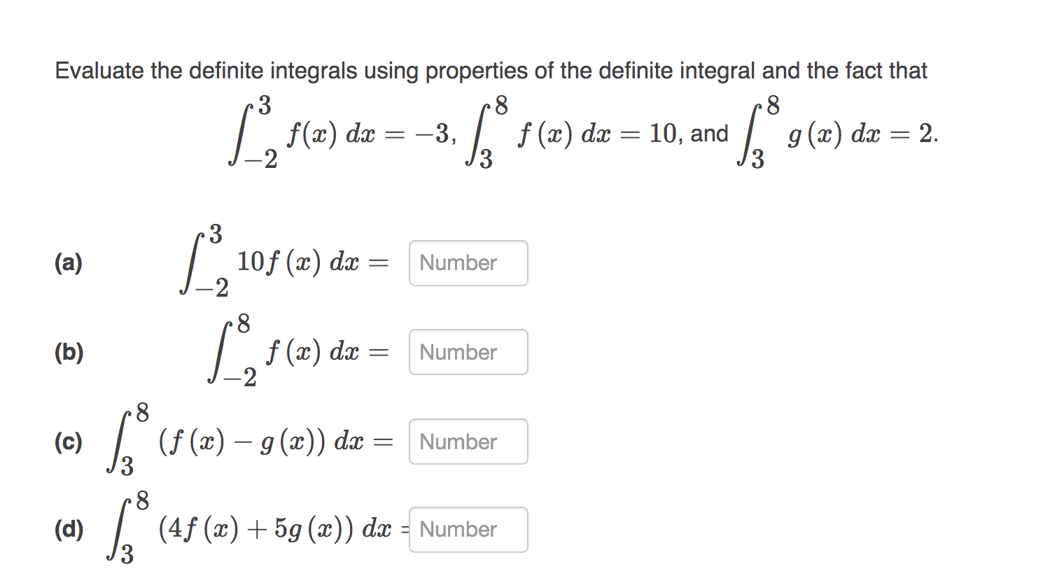 Solved Evaluate the definite integrals using properties of | Chegg.com