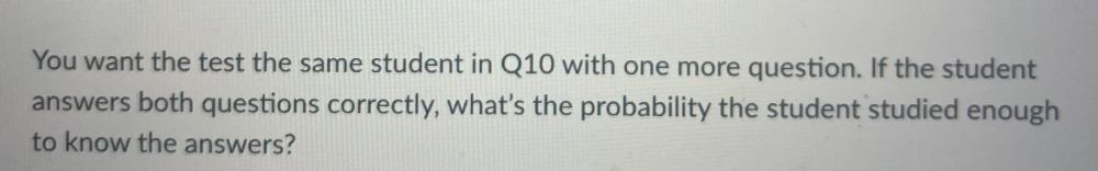 Solved Section B: (Questions 9 - 11) An Exam Has | Chegg.com