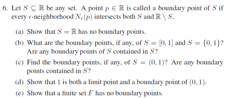 Solved 8. (a) Problem 6 illustrates that an open set U may | Chegg.com