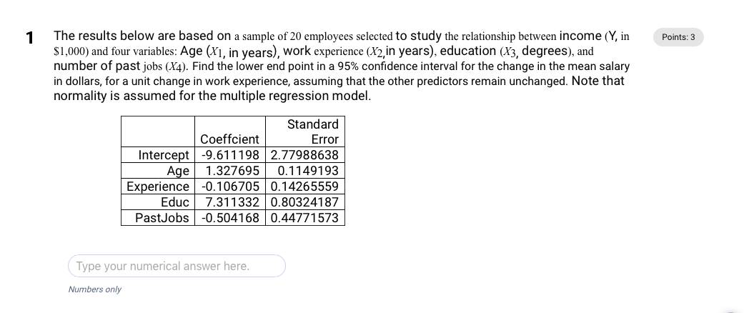 Solved Instructions Statistical Tables from the textbook for | Chegg.com