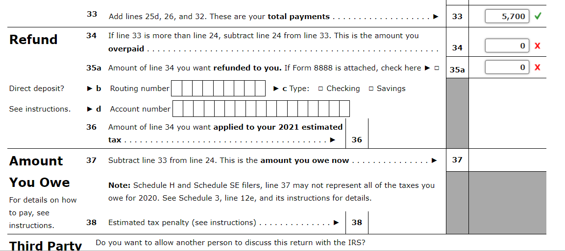 Solved Instructions Note: This Problem Is For The 2020 Tax | Chegg.com