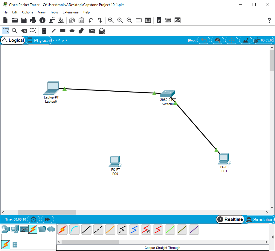 capstone project 7 1 secure switch ports in packet tracer