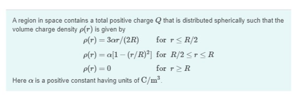 Solved Determine α in terms of Q and R. Express your answer | Chegg.com