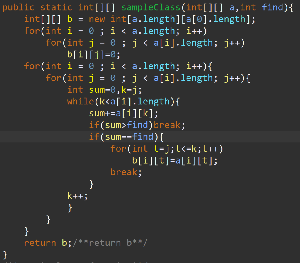 Solved How can I rewrite this statement without break | Chegg.com