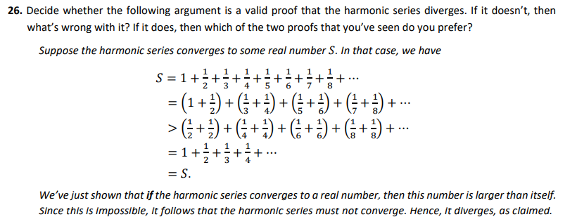 Solved 1 1 1 1 1 S = 1+ + ++ + 2 3 4 5 6 s=++++ 1 7 8 = + 5 | Chegg.com