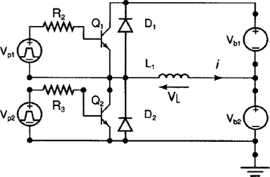 Solved 1. Given a half-bridge inverter with a inductive load | Chegg.com