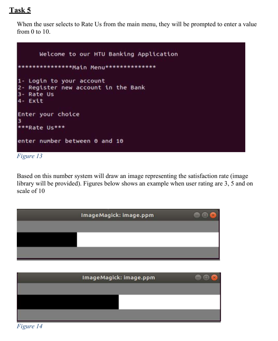 Solved C programming and compilation should be done using | Chegg.com