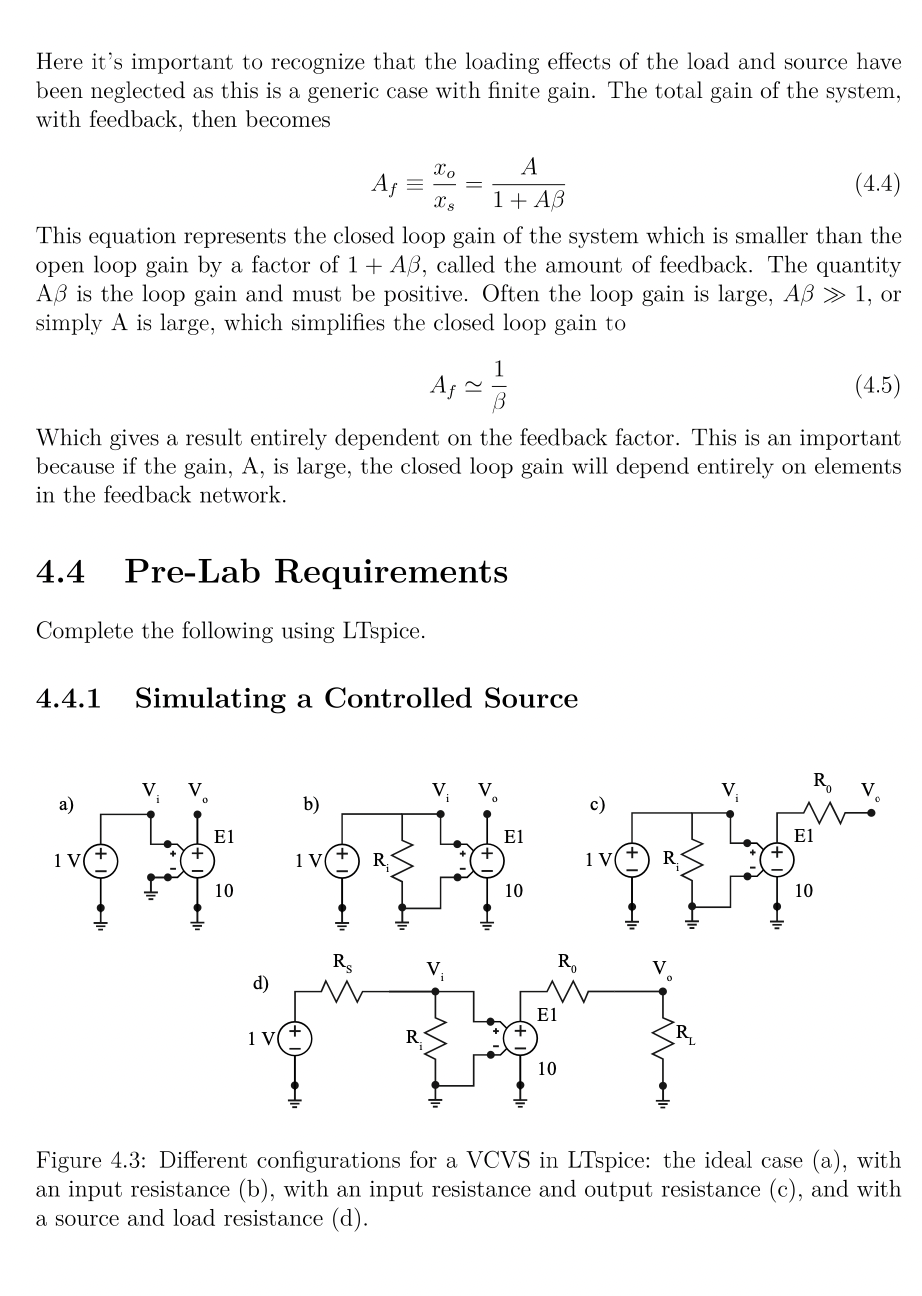 Lab 4 - Controlled Sources - - 4.1 Objective The | Chegg.com
