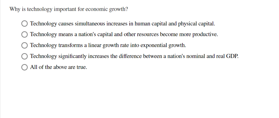 solved-why-is-technology-important-for-economic-growth-o-chegg